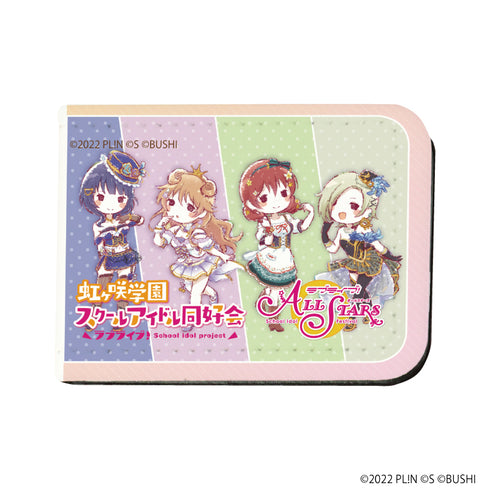 『ラブライブ!虹ヶ咲学園スクールアイドル同好会』レザーフセンブック 03/コマ割りデザインC(グラフアートイラスト)